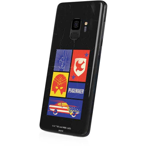 DC Comics Peacemaker Collage Galaxy S9 Skin